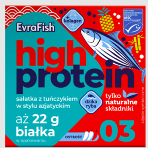 EVRA SAŁ. PROTEIN TUŃCZYK W STYLU AZJATYCKIM 160G/7