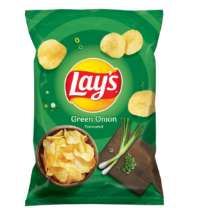 FRITO LAY LAY`S GREEN ONION 130G/10