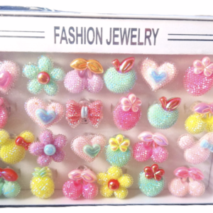 G PIERŚCIONKI FASHION JEWELRY /24 OPAK. KARTONIK "33"
