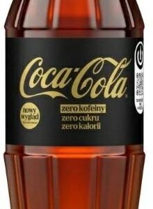 COCA COLA CZARNO ZŁOTA ZERO ZERO 0,5L/12
