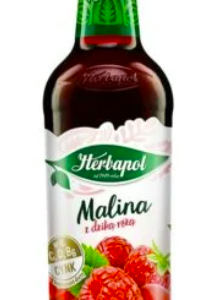 HERBAPOL SYROP MALINA Z DZIKĄ RÓŻĄ420ML8