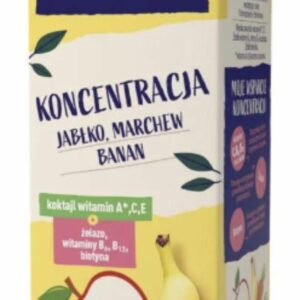 HORTEX SOK VITAM. MARCH-JABŁ-BAN 1L KARTON/6 koncentracja