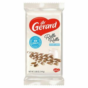 GERARD P. RURKA WAFLOWA ZEBRA 144G/20 KAKAOWA Z KREMEM ŚMIETANKOWYM