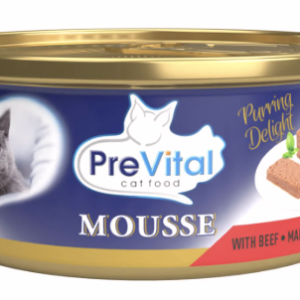 MK PREVITAL 85G MUS WOŁOWINA KOT/12