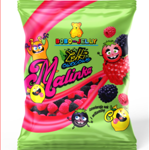 CYMES. ŻELKI 80G MALINKI/25 CRUNCHY BERRIES