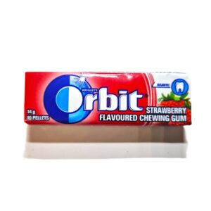 GUMA- ORBIT DRAŻE TRUSKAWKA 14G/30