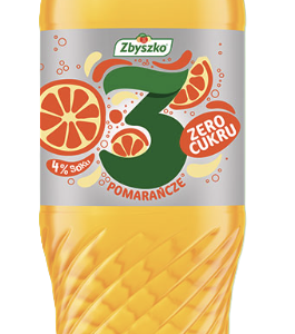 ZBYSZKO 1L 3 POMARAŃCZE ZERO/6 ZERO!!!