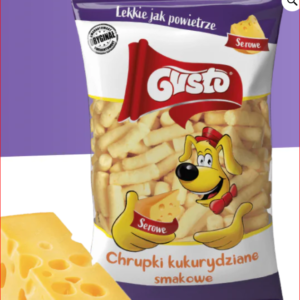 CHRUPKI GUSTO KUKURYDZIANE SEROWE 100G/18