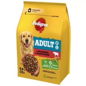 P PEDIGREE SUCH. ADULT WOŁOW-WARZYWA 2,6KG