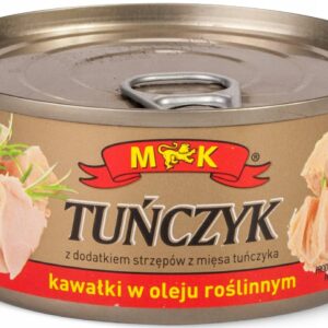 MK 170G TUŃCZYK KAWAŁKI w oleju