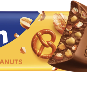 WEDEL BATON CRUSH PRETZEL & PEANUTS 25G /25 ŻÓŁTY