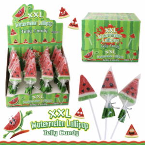 G LIZAK ŻELOWY WATERMELON XXL/40 ZIELONY KARTON "80"