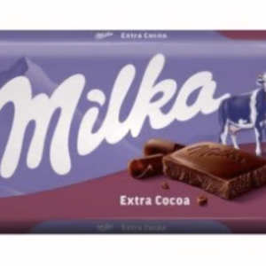 MILKA CZEKOLADA 90g COCOA EXTRA /25SZT