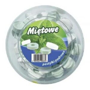 JEDNOŚĆ PASTYLKI MIĘTOWE 120G/5