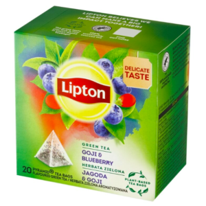 LIPTON EX 20SZT- GREEN TEA JAGODA GOI /12 piram