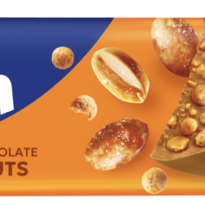 WEDEL BATON CRUSH SALTED PEANUTS 25G /25 POMARAŃCZOWY