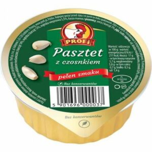 PASZTET DROBIOWY Z CZOSNKIEM 131G PROFI/ 24
