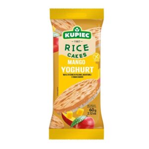 KUPIEC WAFLE RYŻOWE W POLEWIE JOGURTOWEJ O SM. MANGO 60G/24