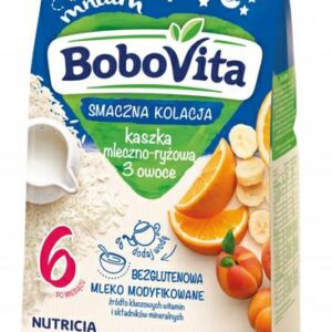 BOBOVITA KASZKA M/R 3 OWOCOWE 230G/9 PO 6 MIESIĄCU