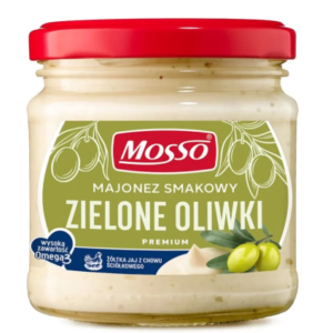 MOSSO MAJONEZ SM. ZIELONE OLIWKI 200ML/6