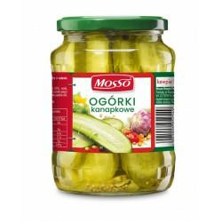 MOSSO sł.OGÓRKI KANAPKOWE 720ML/6