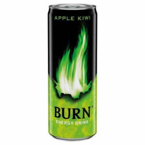 COCA BURN APPLE KIWI 0,25L/12 zielona PUSZKA