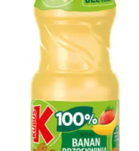 KUBUŚ 100% 0,85L SOK BANAN-JABŁ-BRZOSK./6 BIAŁY