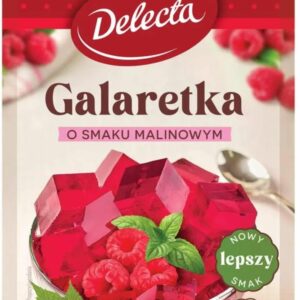 DELECTA GALARETKA MALINA 70G/20