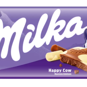 MILKA CZEKOLADA 90g ŁACIATA /24 HAPPY COW