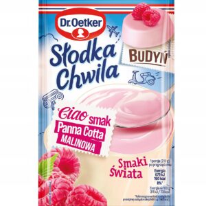 DR. BUDYŃ-SŁ.CHW PANNA COTTA MALINOWA 43G/30