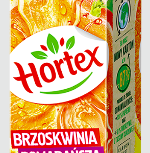 HORTEX NAPÓJ 1L POMARA-BRZOSKW/6