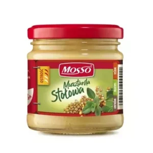 MOSSO MUSZTARDA SŁOIK STOŁOWA 180G/6