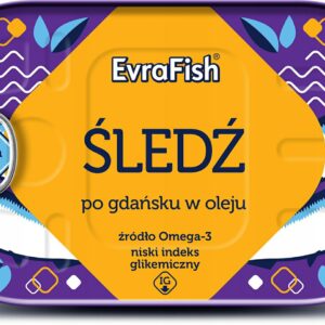 EVRA ŚLEDZ 170G W OLEJU PO GDAŃSKU/16