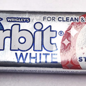 GUMA- ORBIT DRAŻE WHITE STRAWBERRY 14G/30