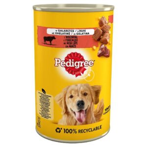 P PEDIGREE 400G PUSZKA WOŁOWINA/24