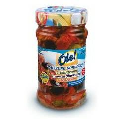 OLE! SUSZ POMIDORY Z KAPARAMI W OLEJU Z ZIOŁ.305ML/6