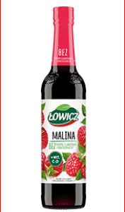 ŁOWICZ SYROP 0,4L MALINA/6