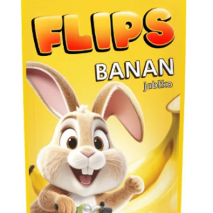 SANTE MUS FLIPS 100% BANAN JABŁKO 100G /12