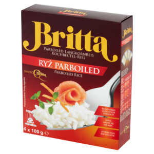 RYŻ BRITTA PARBOILED 4X100G/12 SASZETKI