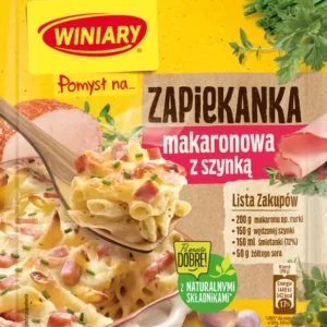 WIN POMYSŁ NA ZAPIEKANKĘ MAK.Z SZYNKĄ /22