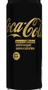 COCA COLA CZARNO ZŁOTA ZERO ZERO 0.33L PUSZKA /24