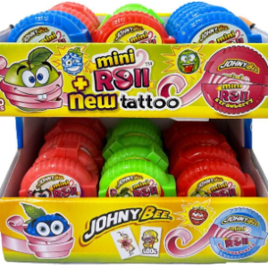 G JOHNY BEE GUMA MINI ROLL + TATTOO 18G/30 "14"