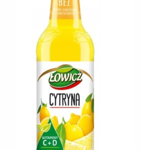 ŁOWICZ SYROP 0,4L CYTRYNA/6