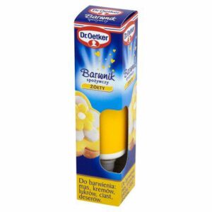 DR. BARWNIK SPOŻYWCZY ŻÓŁTY 10G/6