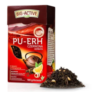 BIG 100G CZERWONA PU-ERH CYTRYNOWA LIŚCIASTA /12