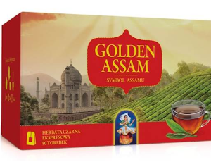 HERBATA GOLDEN ASSAM EX,50SZT/8 80G