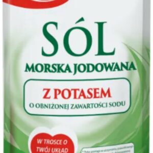 SANTE SÓL MORSKA JODOWANA Z POTASEM 350G/8