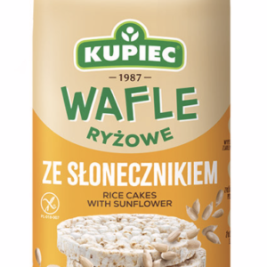 KUPIEC WAFLE RYŻOWE ZE SŁONECZNIKIEM 90G /16