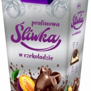 VOBRO B.kokarda 192G PRALINOWA ŚLIWKA W CZEKOL./10