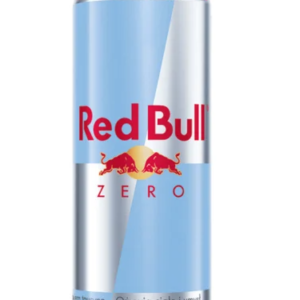 RED BULL DRINK 250ml. ZERO/24 PUSZKA srebrno-niebieski matowy!!!!